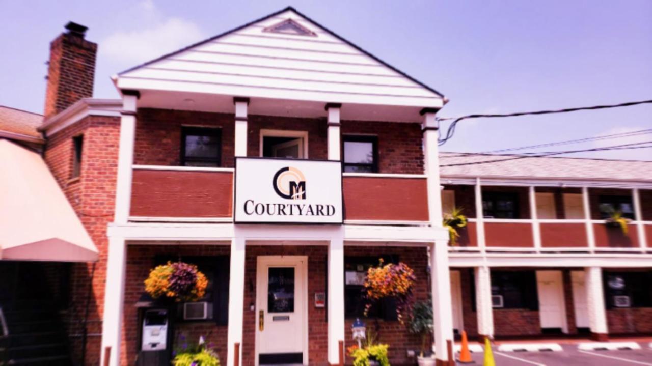 ווייט פליינס Central Motel Courtyard מראה חיצוני תמונה